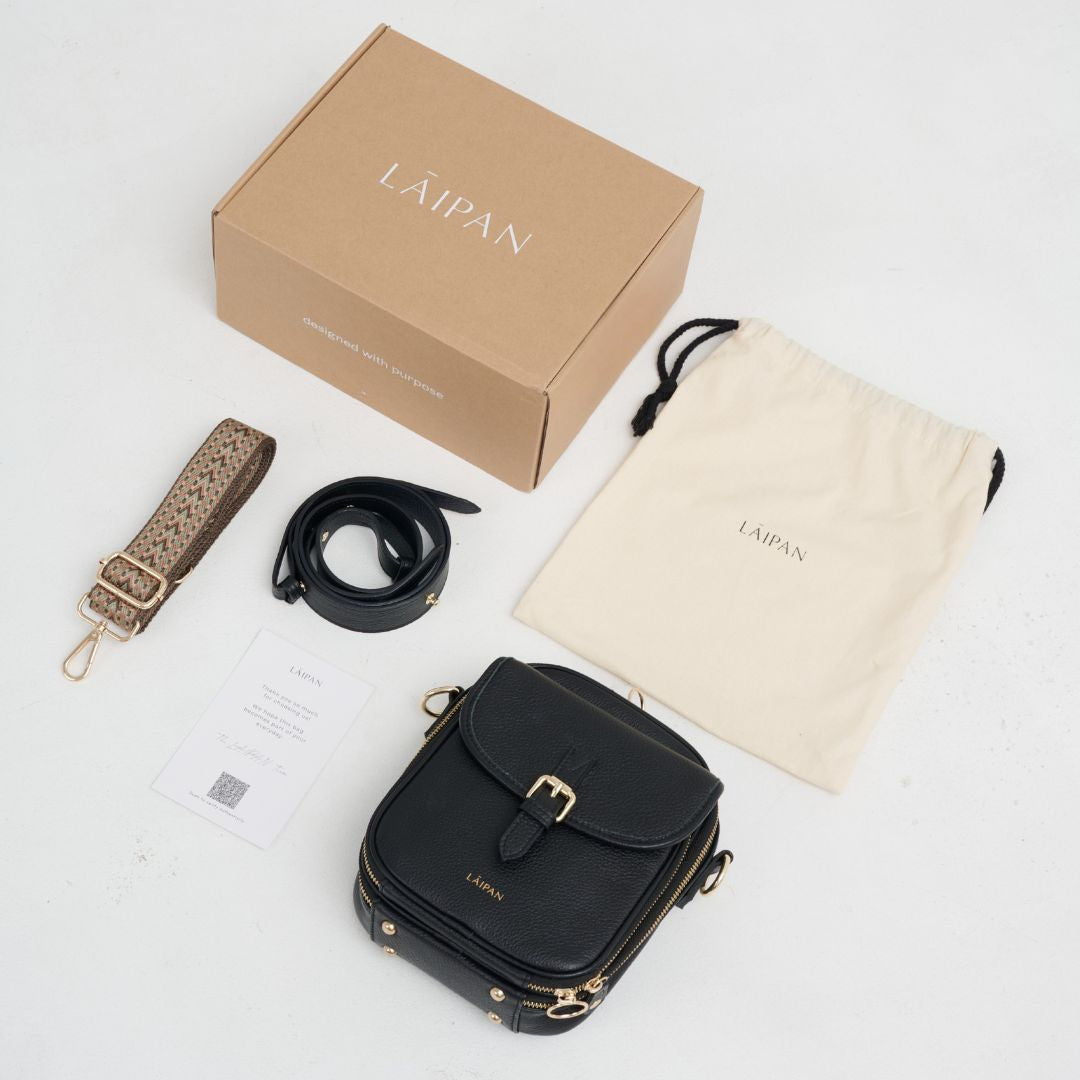 Laipan - Leather Crossbody Bag