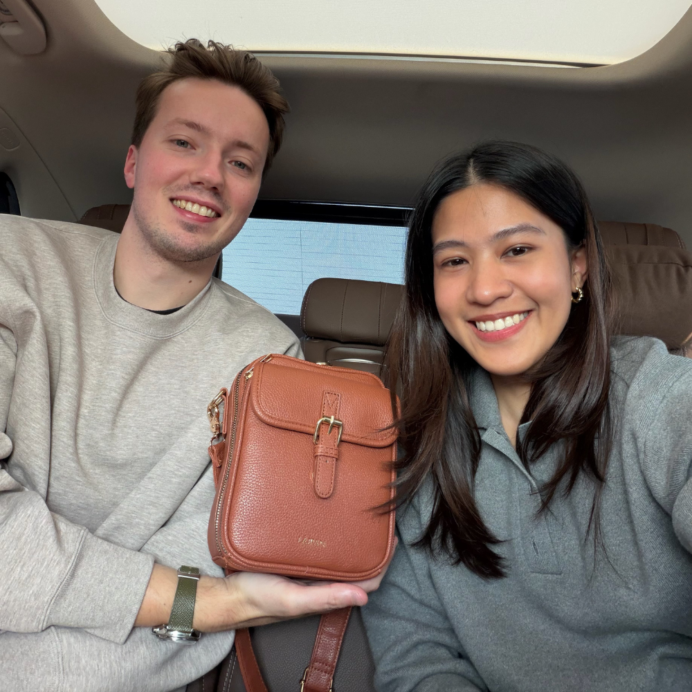 Flaipan crossbody founder